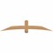 Ekena Millwork Bellingham Timber Gable Bracket, Western Red Cedar, 84"W x 17"H x 5 1/2"D x 5 1/2"F, 5/12 Pitch GBW084X17X0606BEL00SWR - alternate 1